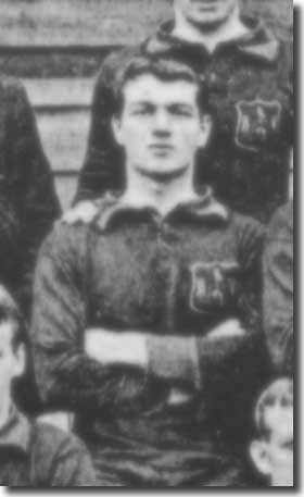 Bob Watson in a Leeds City team group in 1905