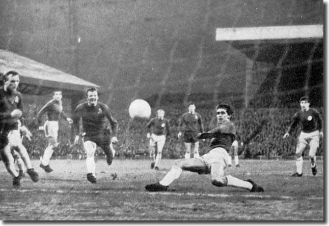 Rod Belfitt slides in to give Leeds the lead at last against Sunderland