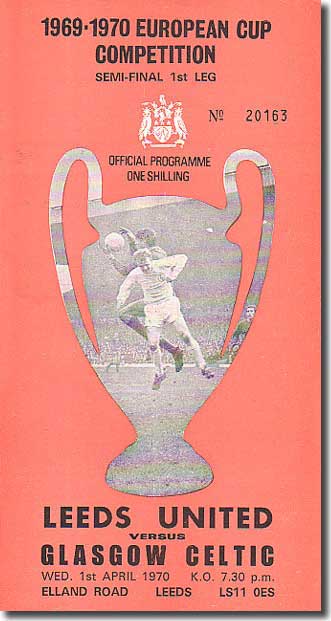 The programme from the match