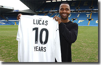 Lucas Radebe celebrates a decade at Elland Road with a star studded testimonial