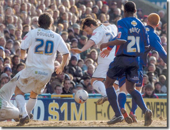 Birthday boy Robbie Blake gives Leeds the lead at Palace