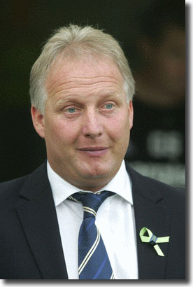 Kevin Blackwell during the draw with QPR - he was spitting feathers after United threw away two points