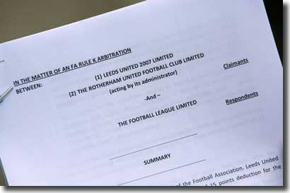 The Arbitration statement handed to the press on 1 May