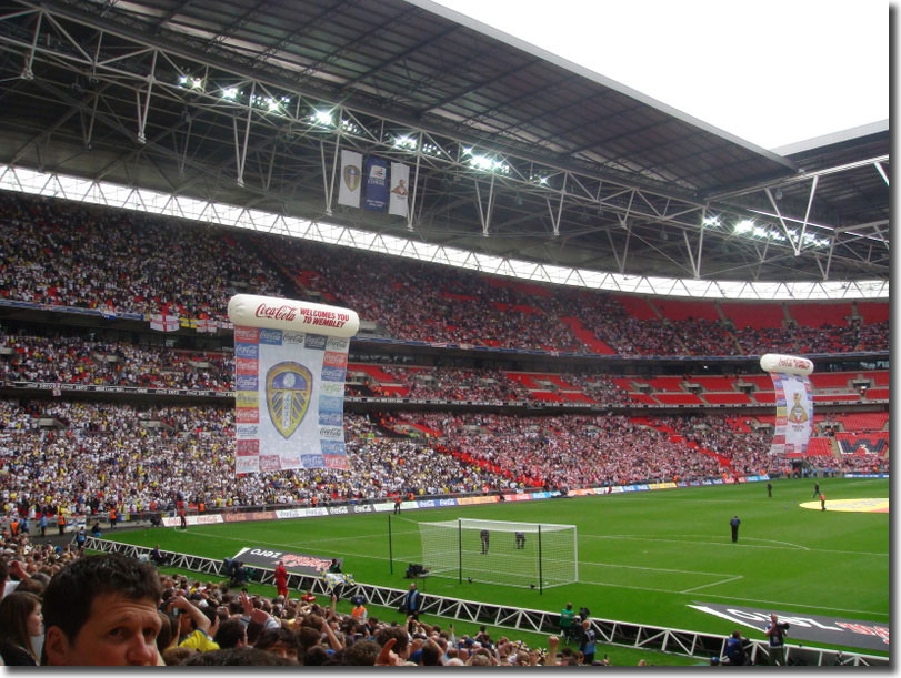 United fans dominate Wembley