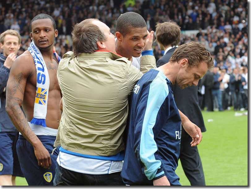 Promotion celebrations in May 2010, but by August Tresor Kandol, Jermaine Beckford and Paul Dickov were forgotten as United prepared for life in the Championship