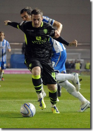 Ross McCormack in action during the 3-3 draw at Brighton