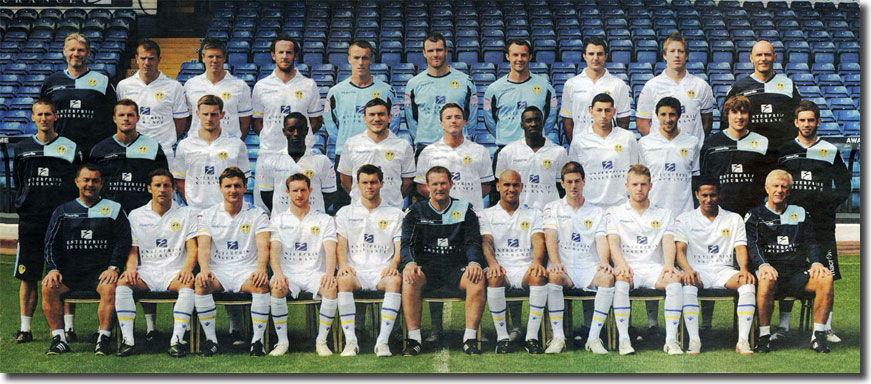 The 2011/12 squad: Back: Harvey Sharman (Physio), Connolly, Bromby, O'Brien, Cairns, Lonergan, Rachubka, Somma, Becchio, Andy Beasley (Goalkeeping Coach) - Middle: Paul Perkins (Physio), Matt Pears (Fitness Coach), Lees, Gradel, Snodgrass, McCormack, Sam, Paynter, Bessone, Alex Davies (Video Tech), Chris Beasley (Kit Man) - Front: Glynn Snodin (First Team Coach), Brown, Bruce, White, Howson, Simon Grayson (Manager), Kisnorbo, Parker, Clayton, Nunez, Ian Miller (First Team Coach)