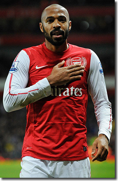 Thierry Henry ... maybe not man of the match, but certainly a legend