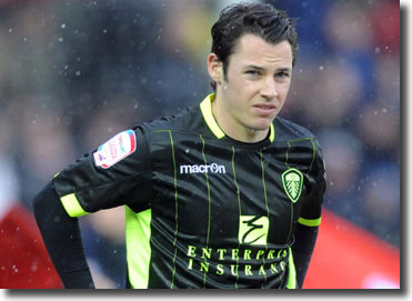 Tottenham loanee Adam Smith during his United debut at Bristol City