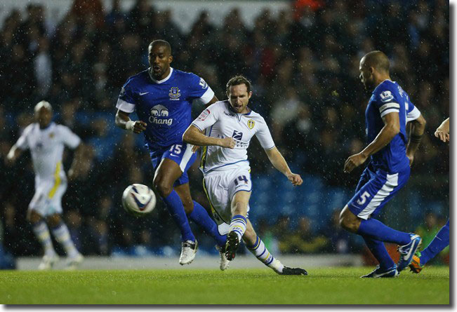 Aidy White opens the scoring in the most spectacular style