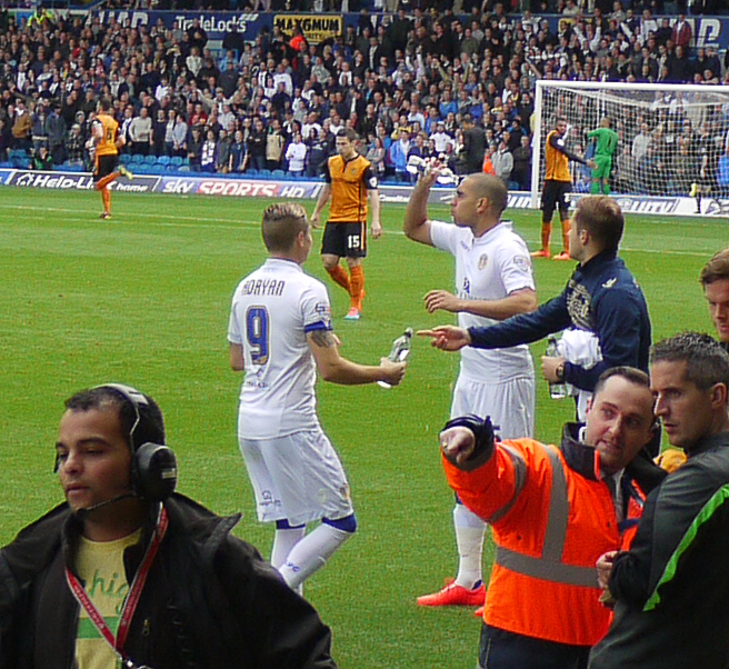 25 October 2014 Adryan and Bellusci before the Wolves game