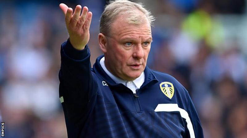 A new look Steve Evans in his latter days at Elland Road