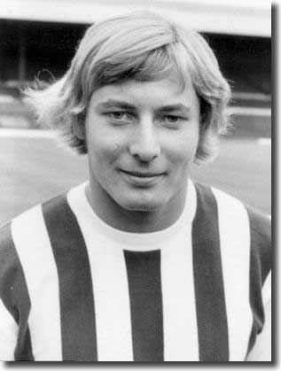 West Bromwich Albion midfielder Asa Hartford whose life changed irrevocably in November 1971 after an aborted transfer to Elland Road