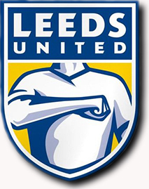 Leeds United 1950 S Away Retro Football T Shirt brodé Crest S-XXL