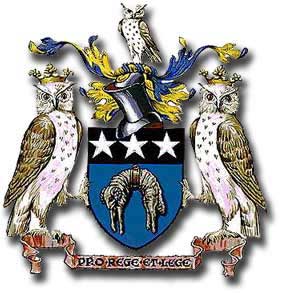 The city's coat of arms, dating back to 1893 and used as a badge by City and United until 1961