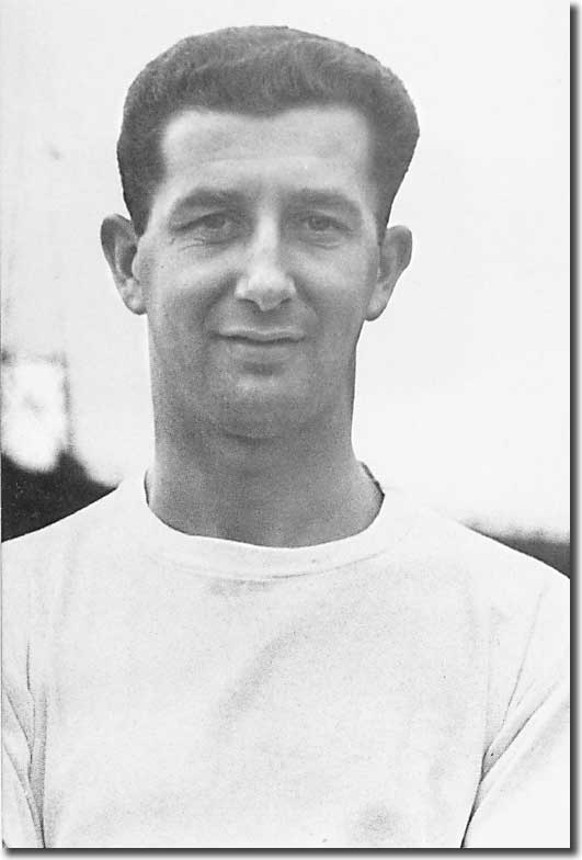 Freddie Goodwin in his days as a centre-half at Elland Road