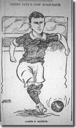 Leeds City half-back John (or James according to the Mercury) George who joined the club from Tottenham