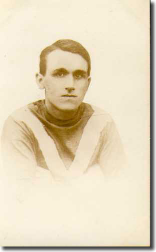 Welsh full-back Harry Millership made his City debut on Christmas Day 1917