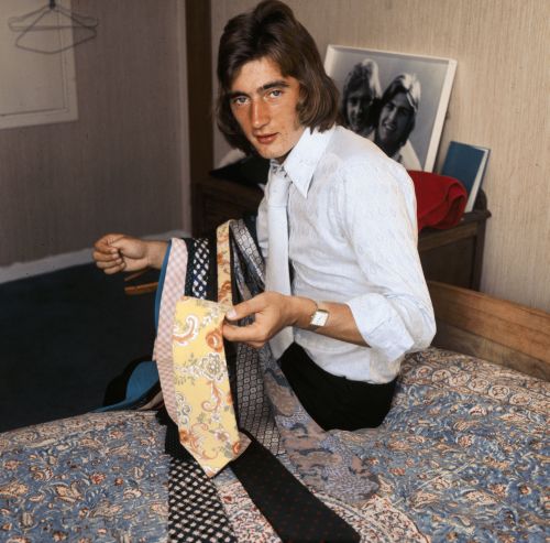 Alan Hudson, the fashion-conscious 70s idol with his collection of kipper ties