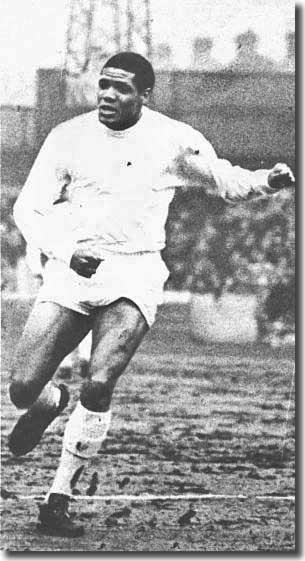 Albert Johanneson got a run in the Leeds team at the tail end of 1960-61 after arrving at the club from South Africa