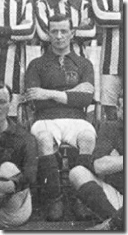 John Harkins in a City line up in 1911