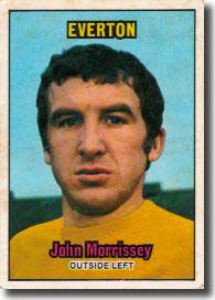 Everton's Johnny Morrissey had provoked anger from Charlton