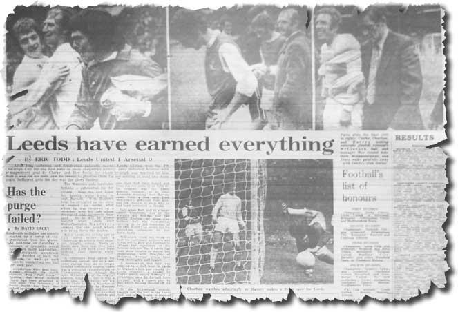 The Guardian of 8 May 1972 captures the weekend's FA Cup triumph by United
