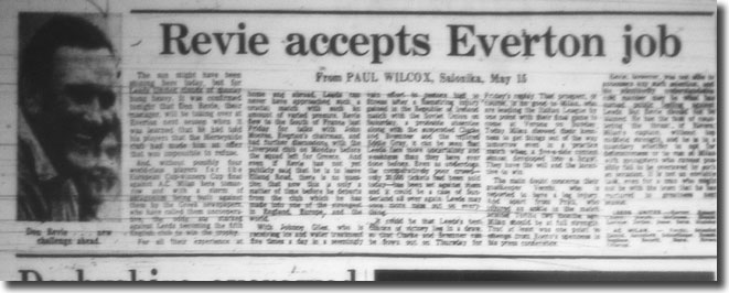 The Guardian of 16 May 1973, the day of the Cup Winners Cup final, reports on the speculation about Don Revie's departure from Elland Road