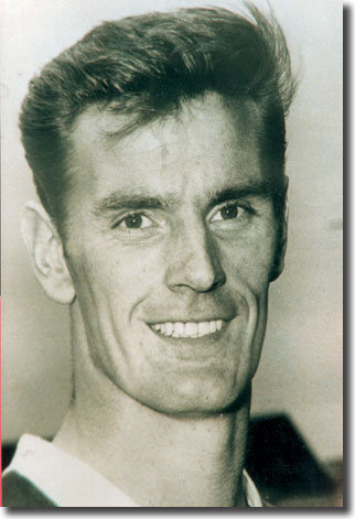 Alan Peacock as a Middlesbrough star