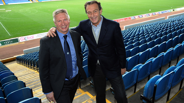 Massimo Cellino welcomes Adam Pearson back to Elland Road