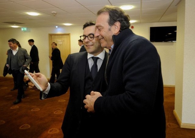 Bromance - Radrizzani and Cellino enjoying the new partnership