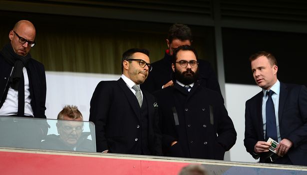 The new regime ... Andrea Radrizzani, Victor Orta and Angus Kinnear