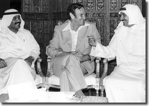 Don Revie with his new UAE employers