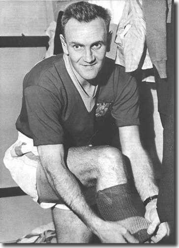 Don Revie prepares to make his debut for Leeds United