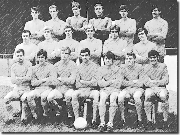 Storrie is on the far left of the middle row of this Rotherham squad picture in 1968. A young Dave Watson is two men to Storrie's left