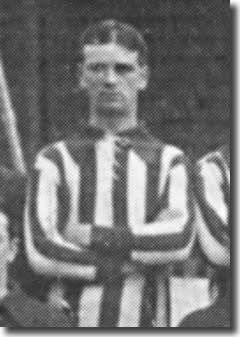 Sam Johnson in a City line up in 1911/12