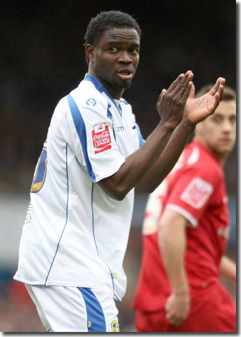 Reading dentre-back Sam Sodje was a loan deadline day signing who became a cult figure during his spell with United