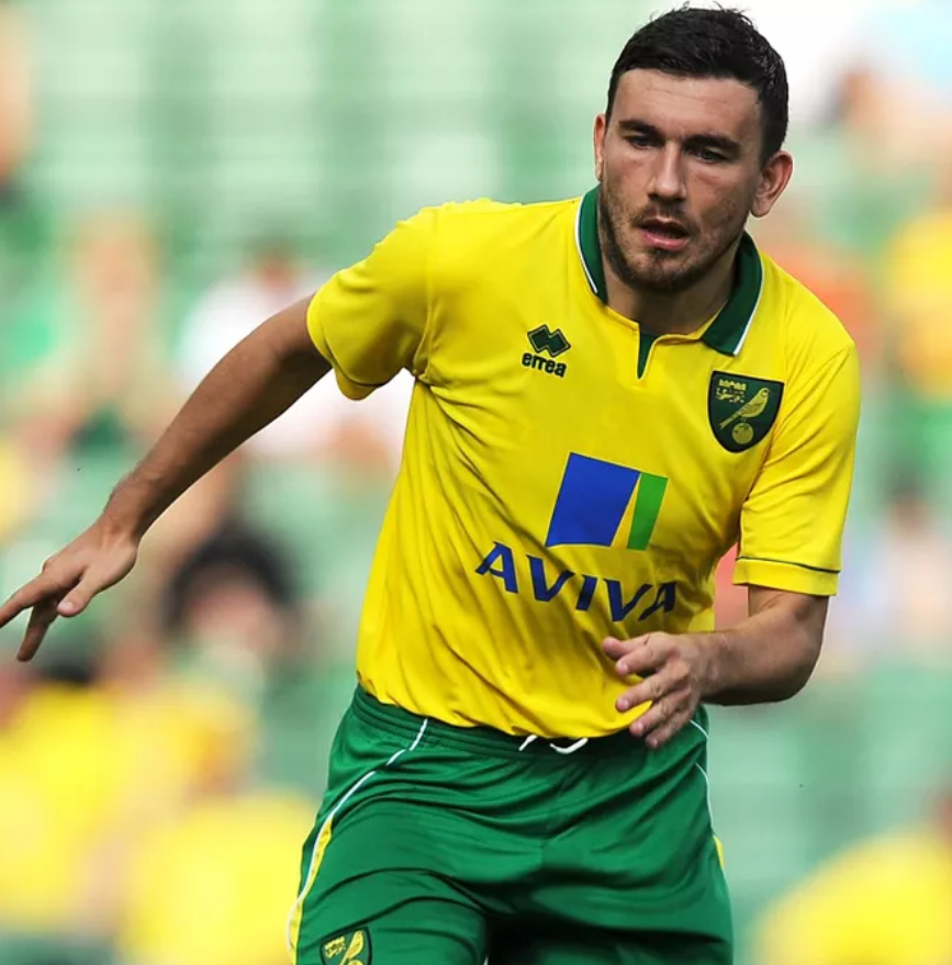 Rob Snodgrass after his transfer to Norwich