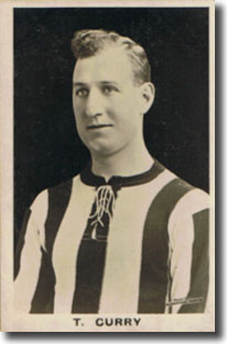 Tom Curry in his Newcastle days, around 1922