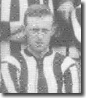 Tom Hall after signing for Gillingham in 1920