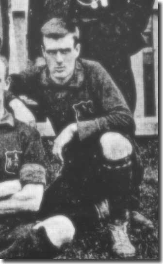 Tommy Drain in a City team group in 1905